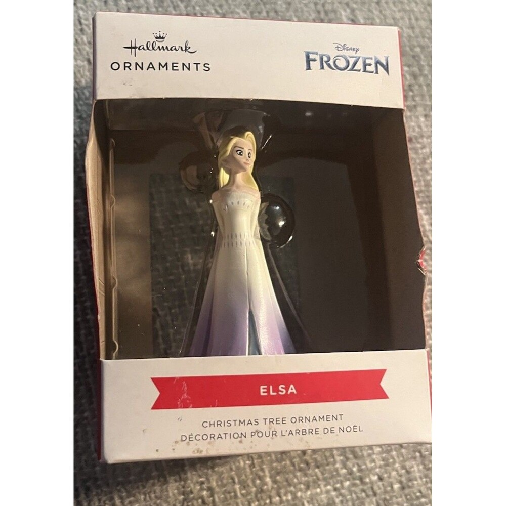 2022 Hallmark Disney Frozen Elsa Christmas Tree Ornament New In Box NIB 4"